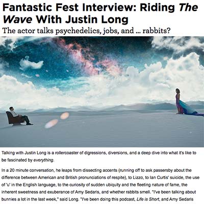 Fantastic Fest Interview: Riding The Wave With Justin Long